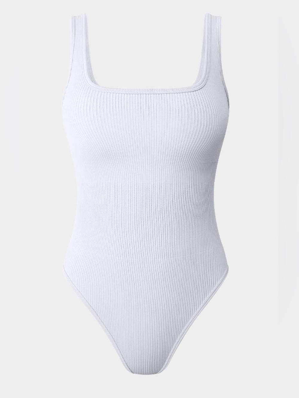 OQQ ribbed bodysuit L